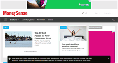 Desktop Screenshot of moneysense.ca